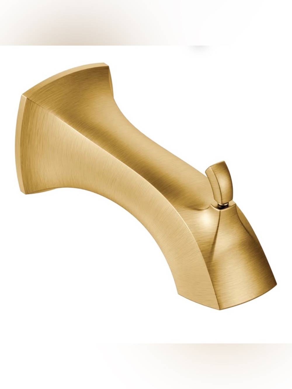 Moen Voss Tub Spout Brushed Gold Diverter 161955BG Slip Fit NEW